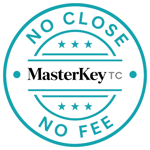 No close, no fee guarantee seal